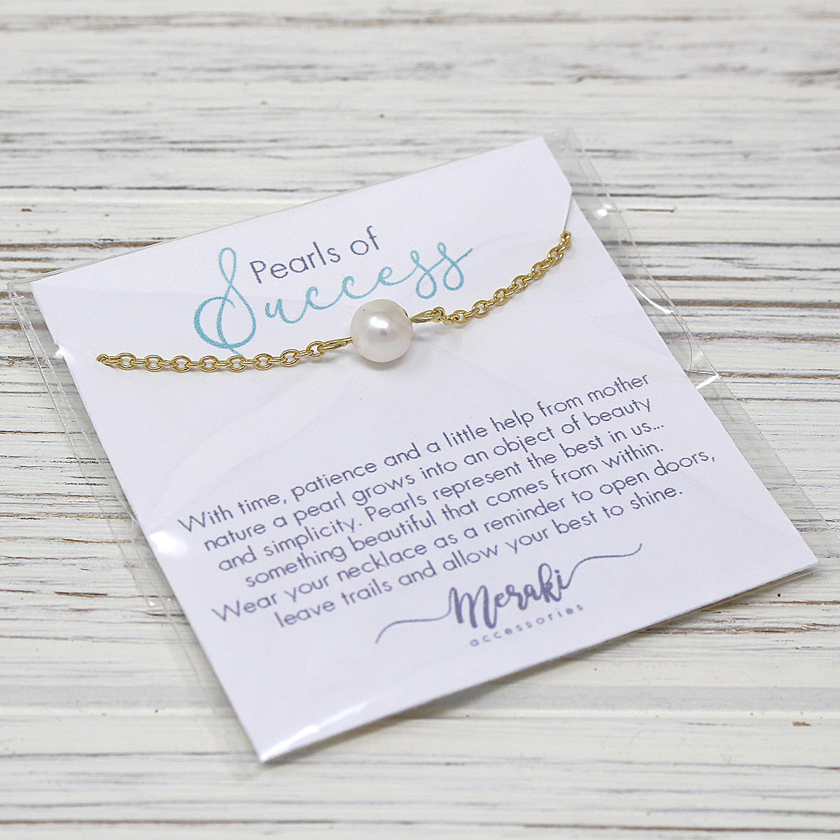 Pearls discount of success