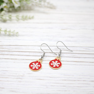 Christmas Ornament Earring