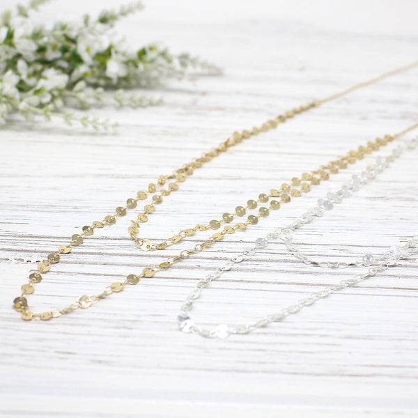 Double Strand Sparkle Necklace