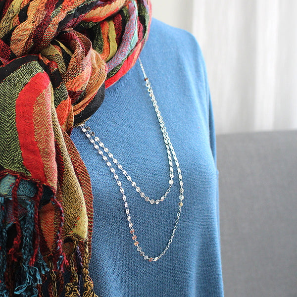 Double Strand Sparkle Necklace