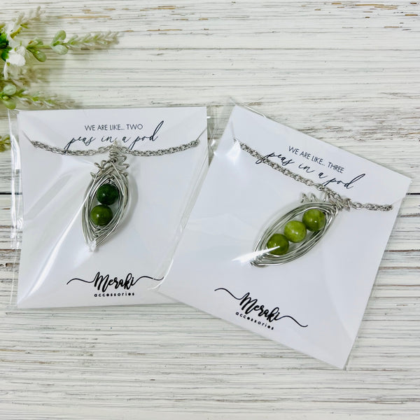 Peas In a Pod Necklace