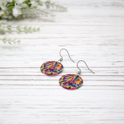 Shimmer Earring, Impressionist