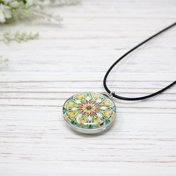 Glass Pendant Necklaces