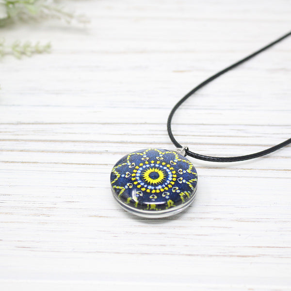 Glass Pendant Necklaces