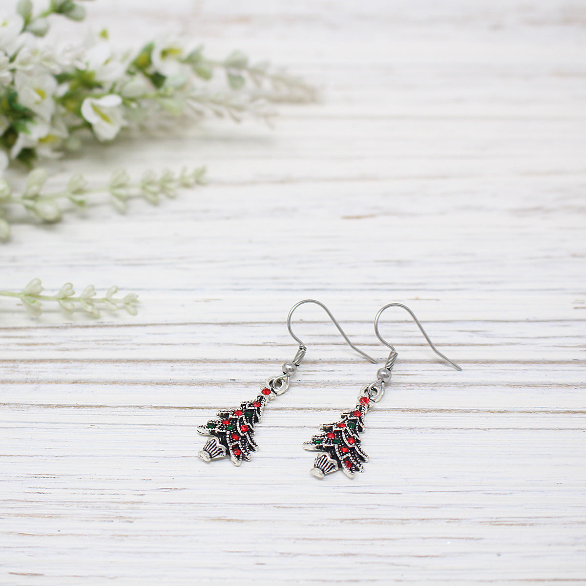 Christmas Tree Earrings