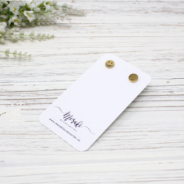 Smile Stud Earring