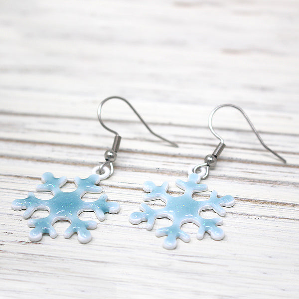 Sparkle Snowflake Earring