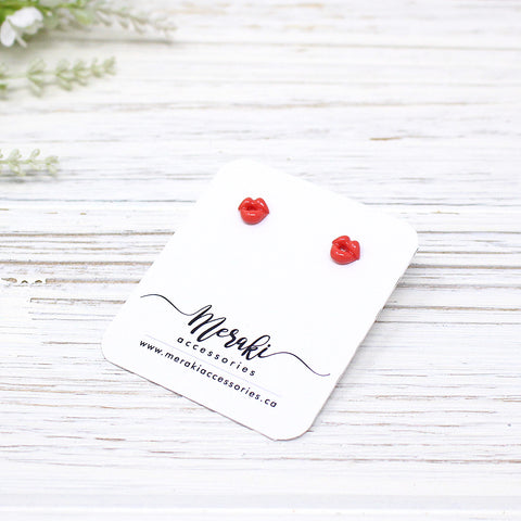 Lip Stud Earrings