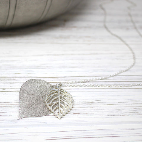 Pila Natural Leaf Necklace