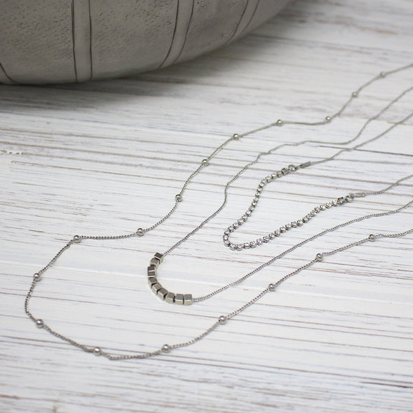 Venus Layered Necklace - 3pc Set