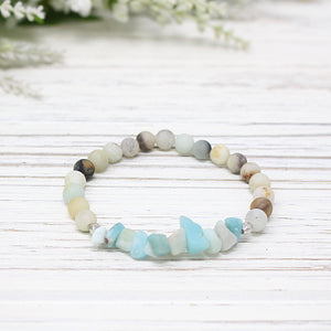 Potami 'River' Amazonite Mala Bracelet