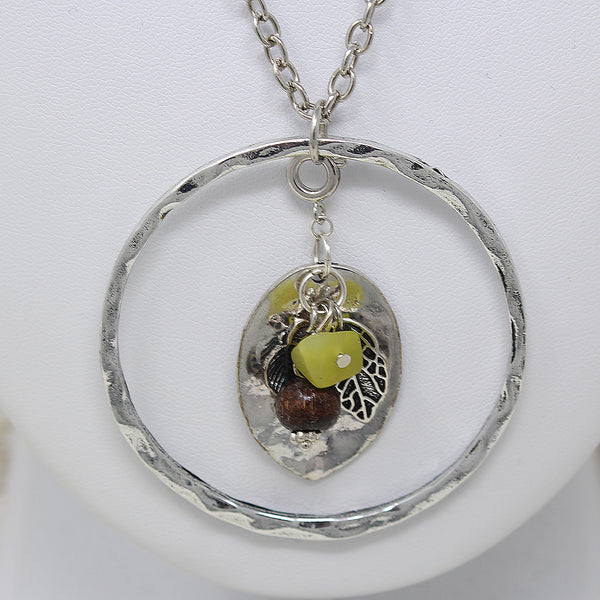 The "Convertible" Necklace (Switch fall cluster included with our other seasonal charms)