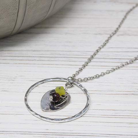 The "Convertible" Necklace (Switch fall cluster included with our other seasonal charms)