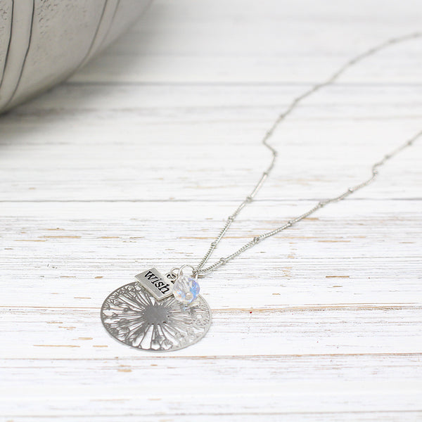Dandelion Wish Necklace