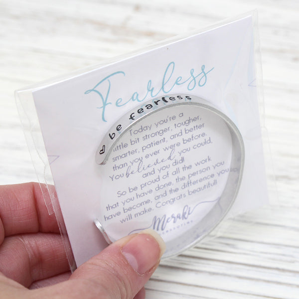 Be Fearless Bangle