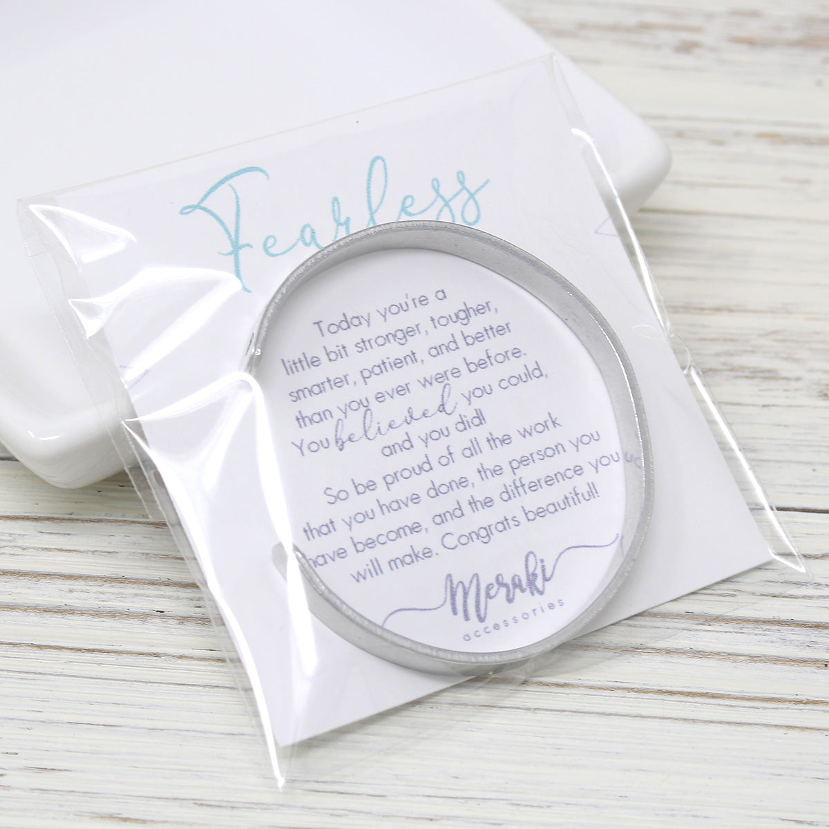 Be Fearless Bangle