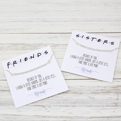 Friends & Sisters "Secret Message" Necklaces