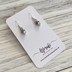 Mini Acorn Earrings