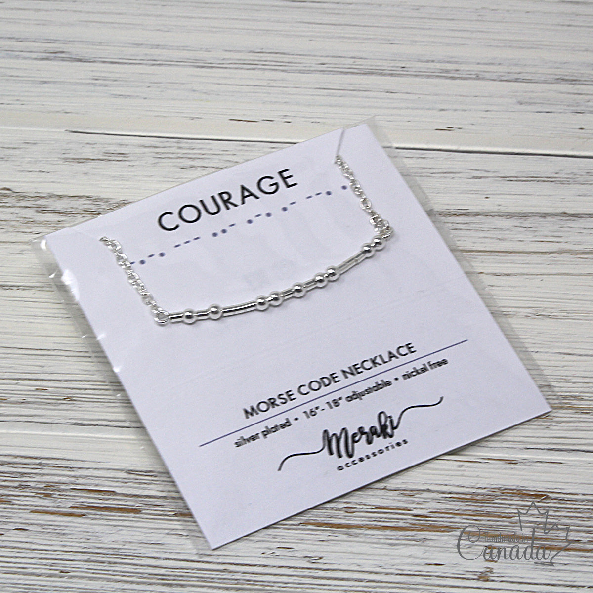 Kódikas "Morse Code" Necklaces