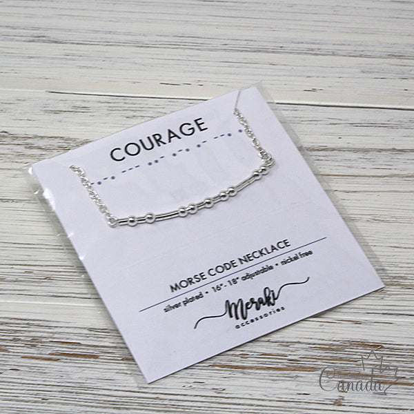 Kódikas "Morse Code" Necklaces