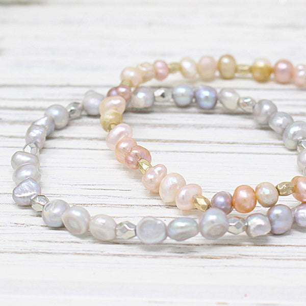 I gnósi "Knowledge" Pearl Bracelet