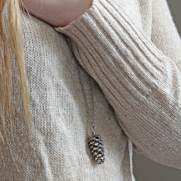 Pinecone Necklace