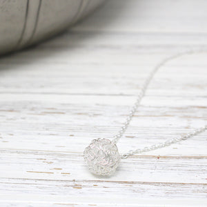Scribble Ball Necklace