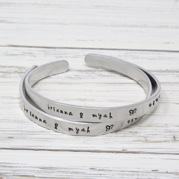 Sisters or Friends "Forever" Bangle Set - 2 pc