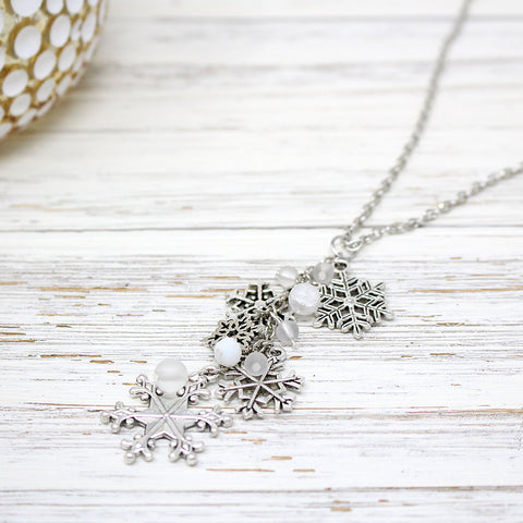 Winter Snowflake Necklace