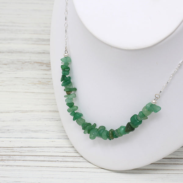 Paraschída 'Aventurine Stone' Necklace