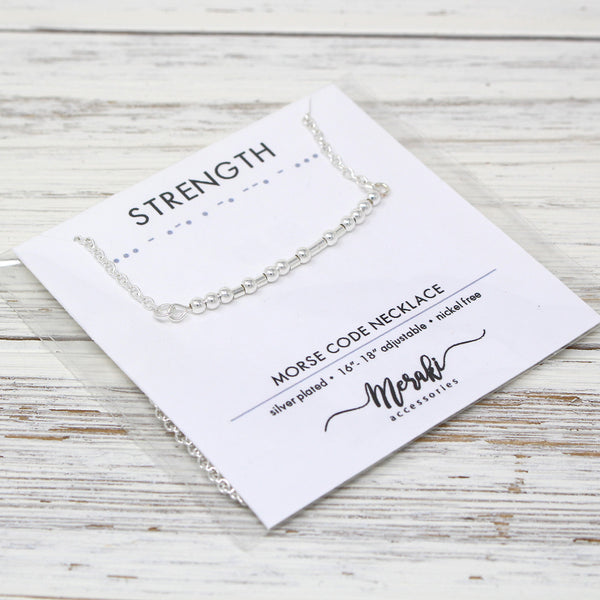 Kódikas "Morse Code" Necklaces