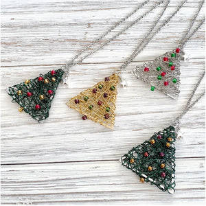 Christmas Tree Necklace
