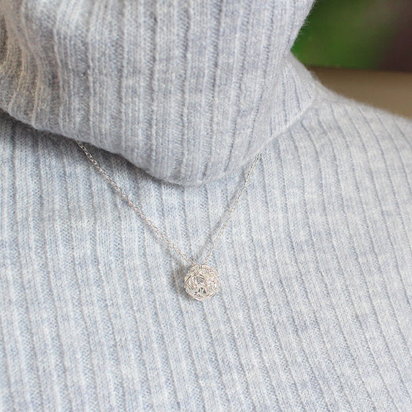 Scribble Ball Necklace