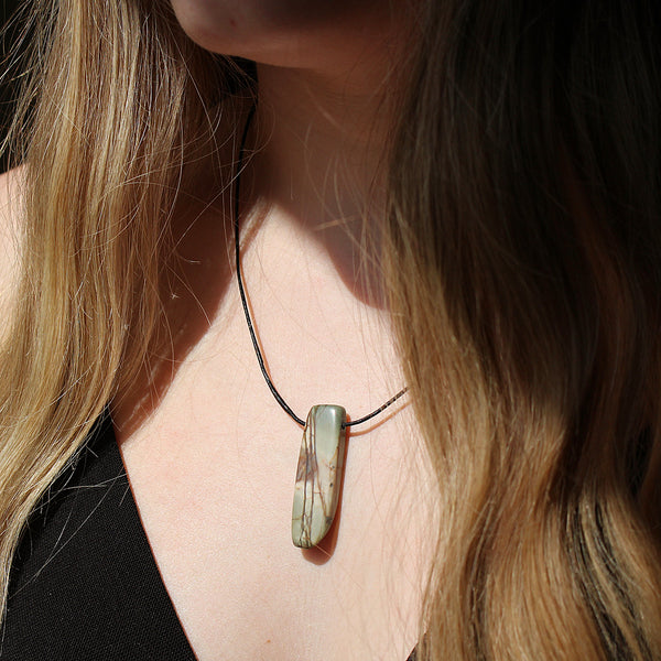 Fleva Jasper Stone Necklace