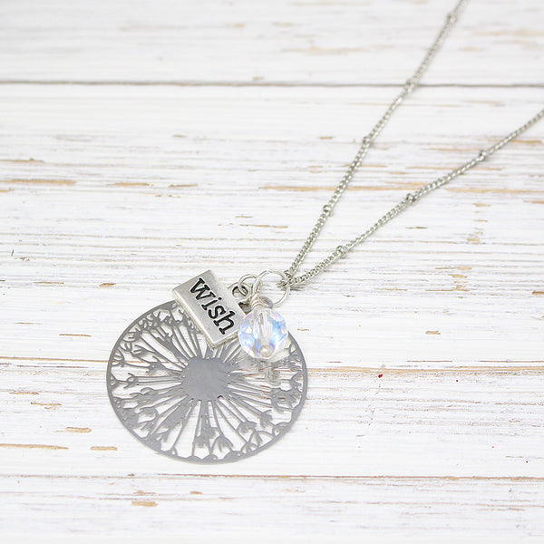 Dandelion Wish Necklace