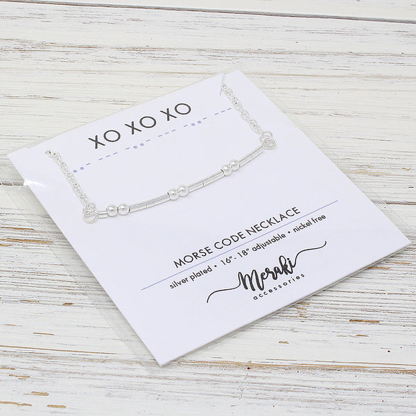 Kódikas "Morse Code" Necklaces